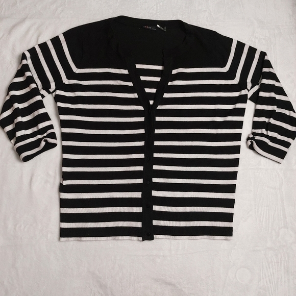 Cyrus Women 3/4 Sleeve Cardigan Size 1x - Picture 1 of 9